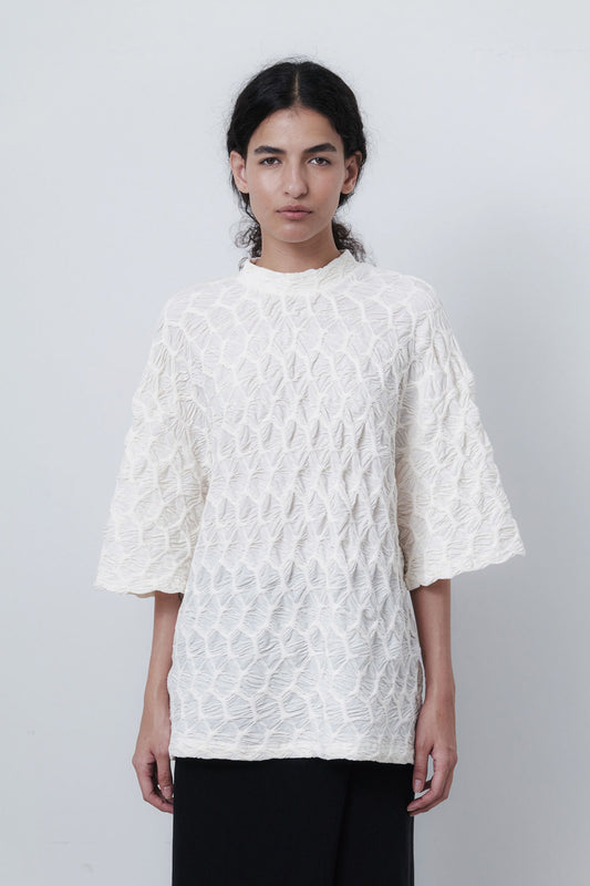 SHELL BOX T - CREAM
