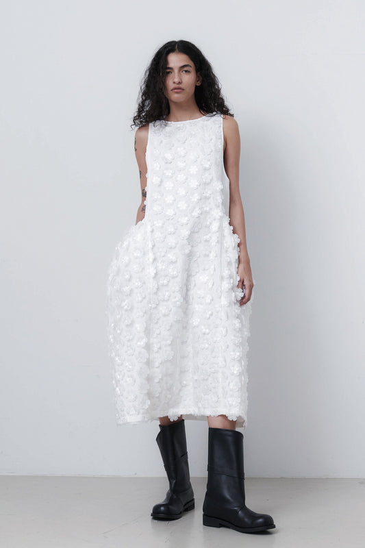FLOWER LONG OPS - WHITE