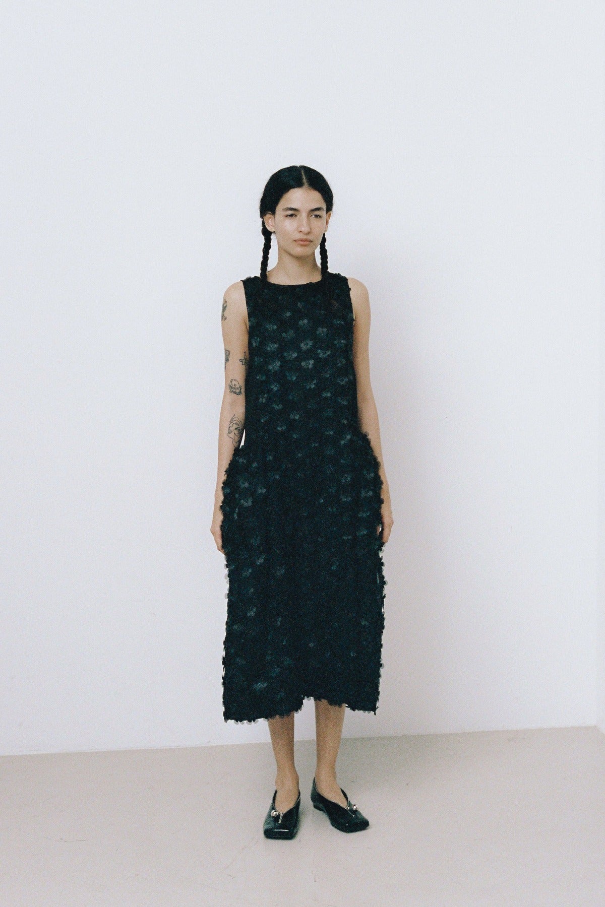FLOWER LONG OPS - BLACK